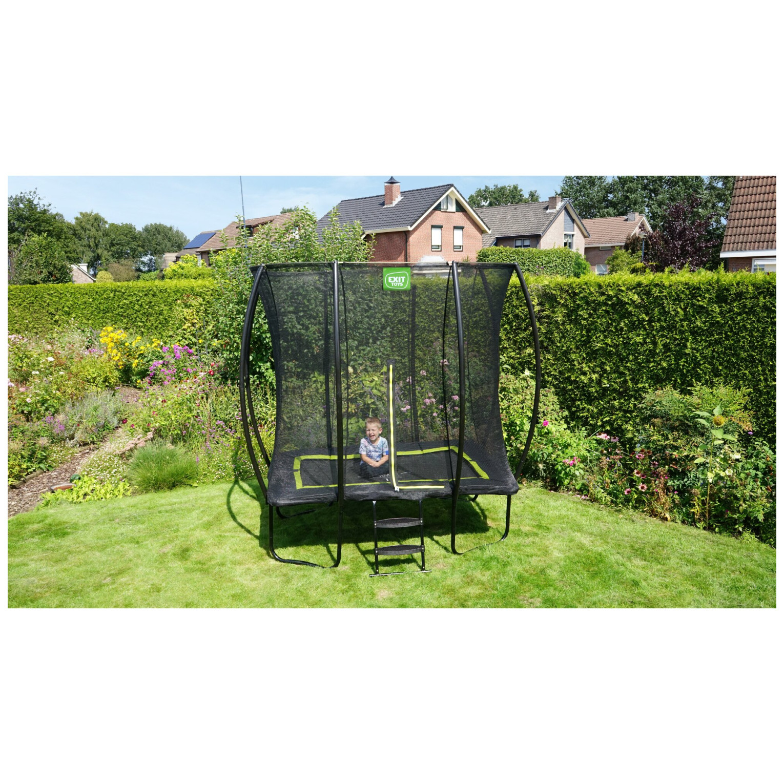 EXIT Silhouette trampoline 153x214cm - zwart