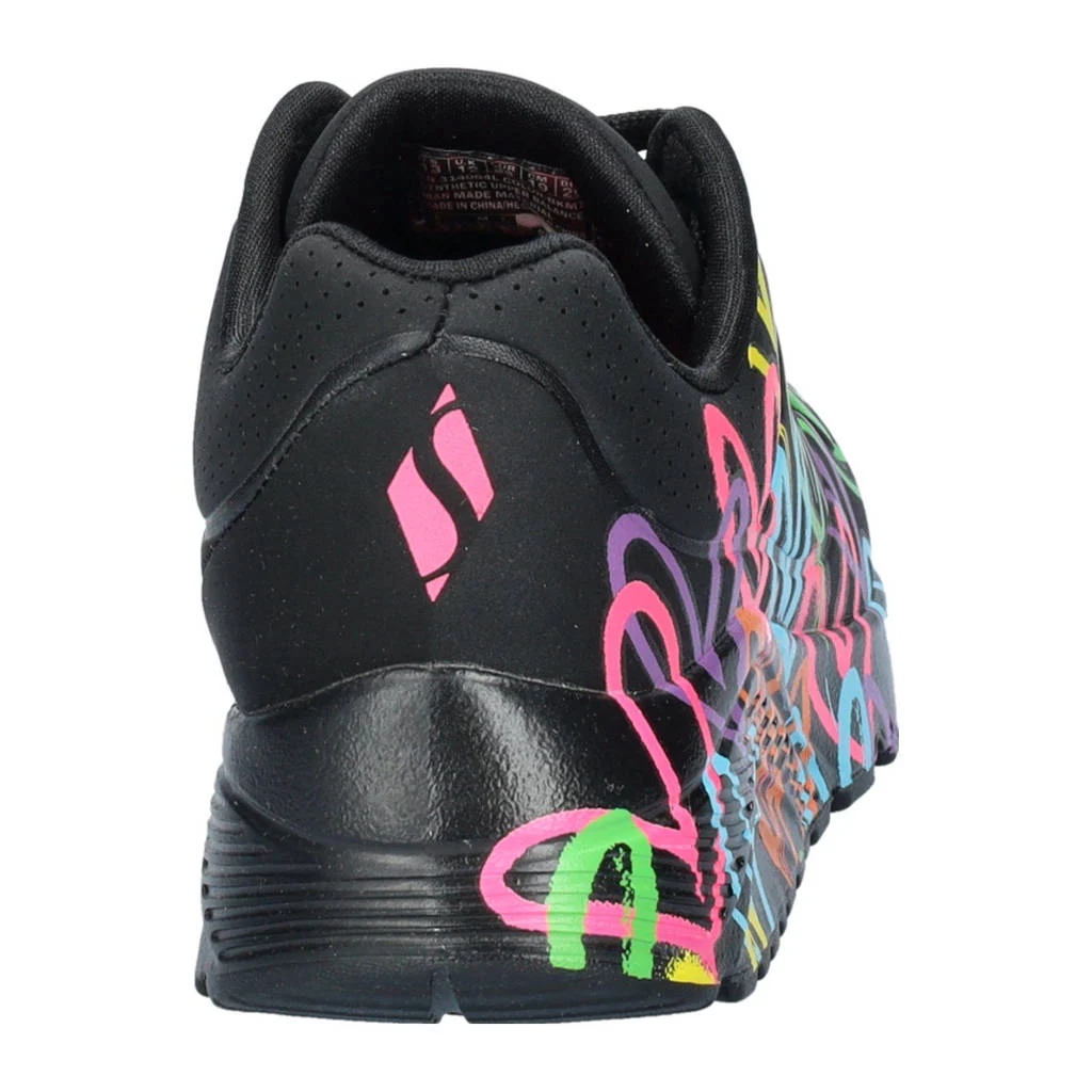 Skechers Uno Litesneakers zwart/multi