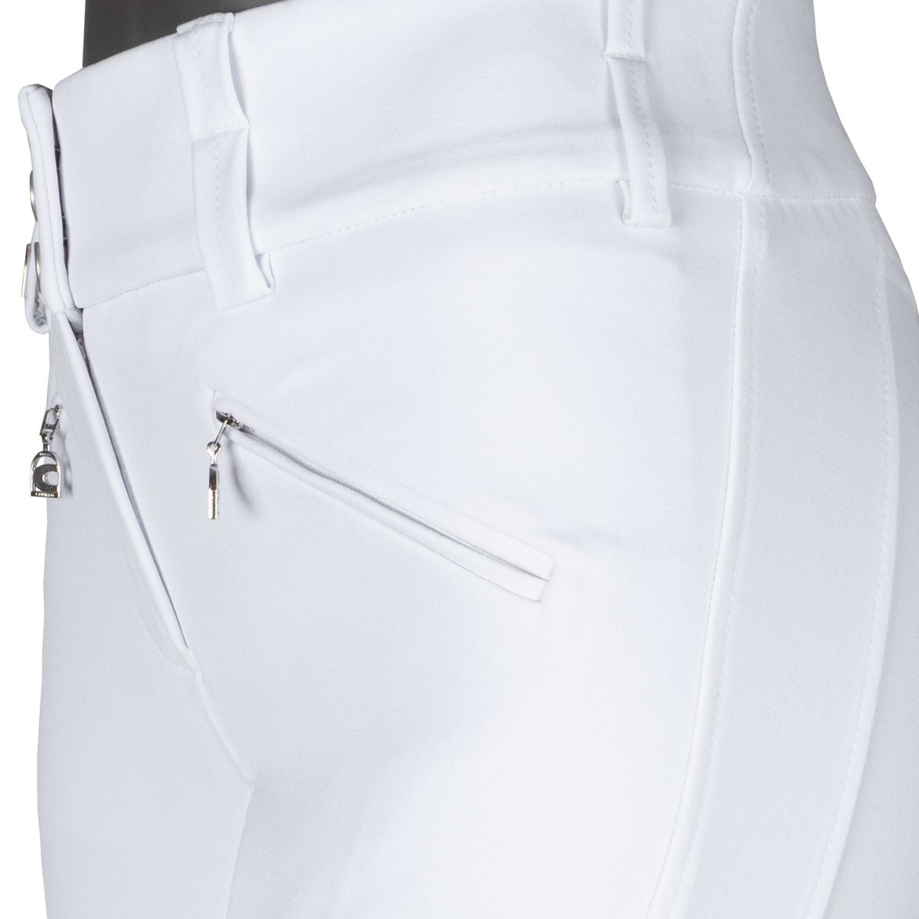 Cavallo Rijbroek Caja Grip High Waist Wit