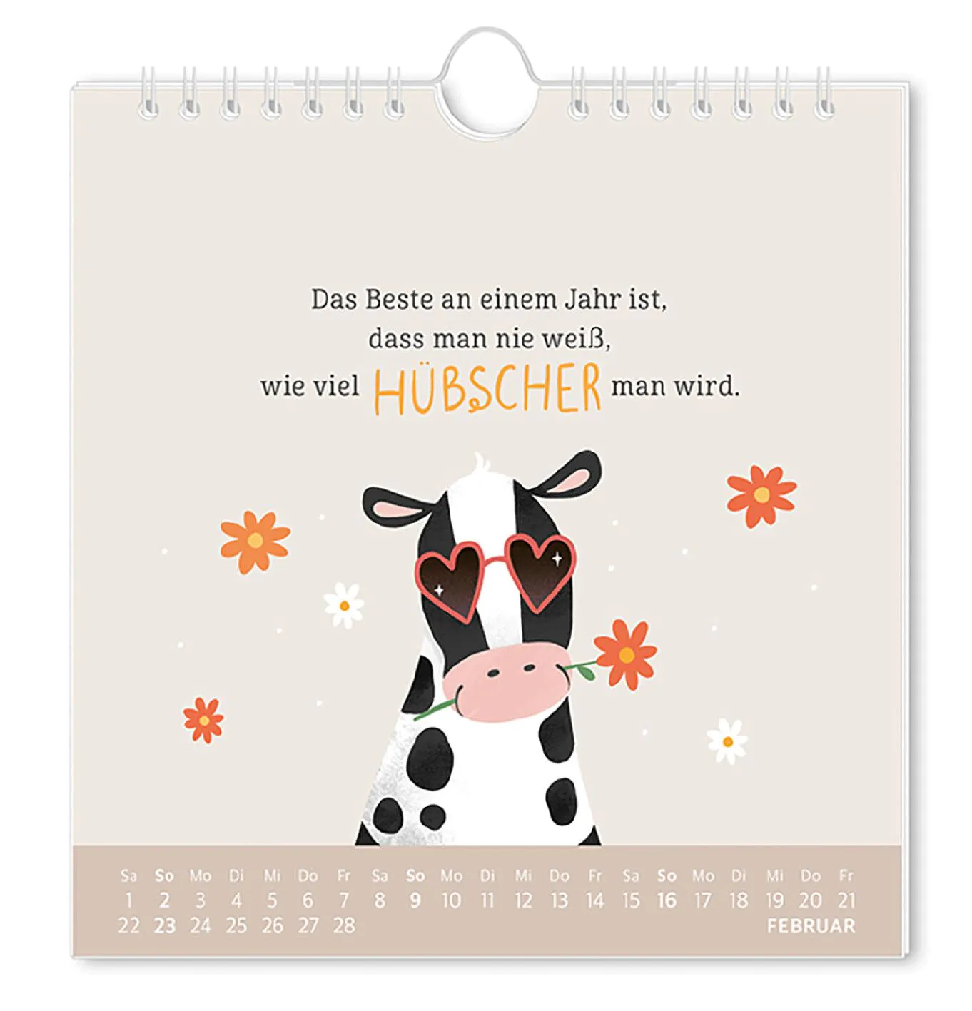 Postkarten Kalender, 2025, Dieses Jahr wird Mega