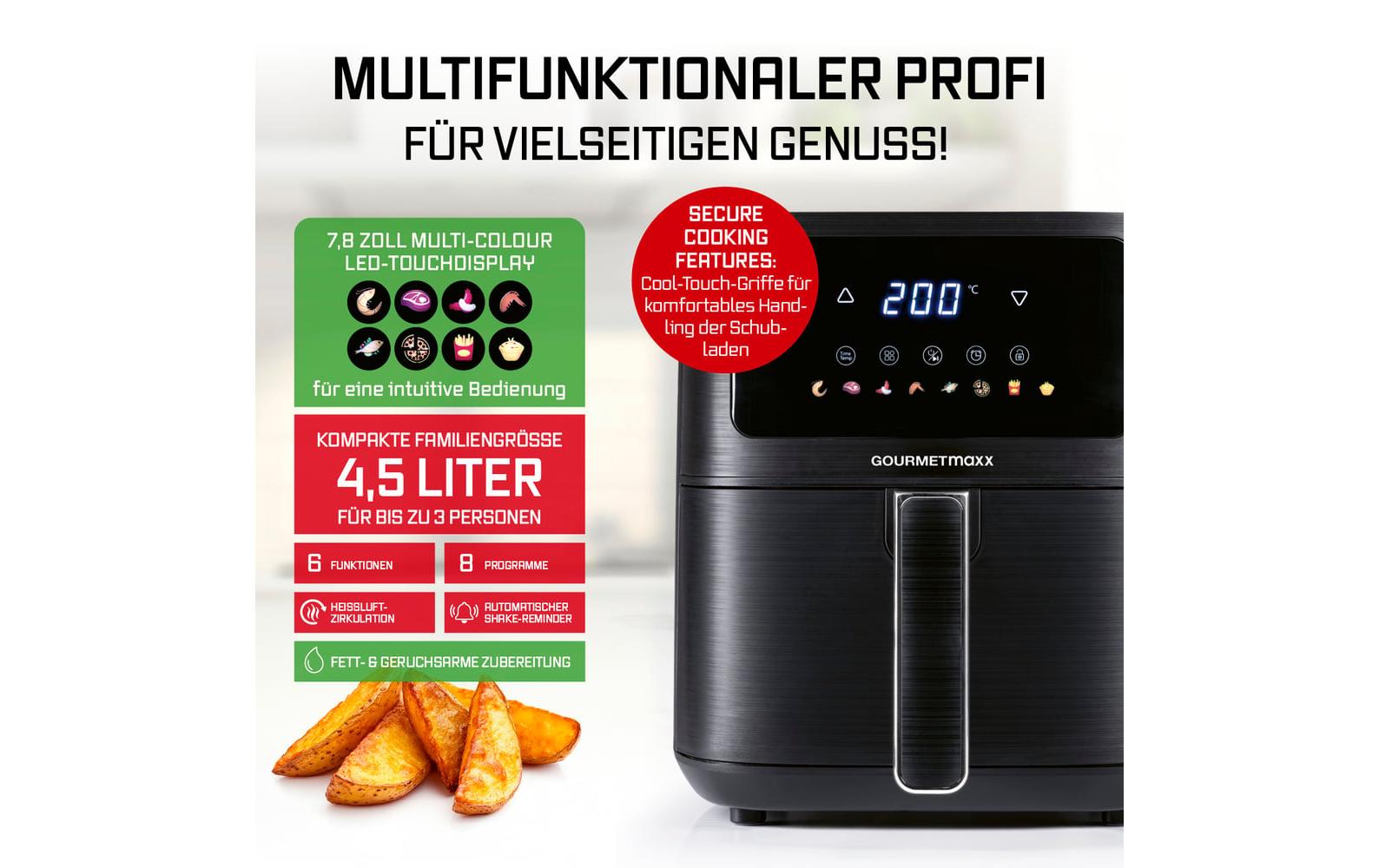 Heissluft-Fritteuse AirGenius S 4.5 lFritteuse