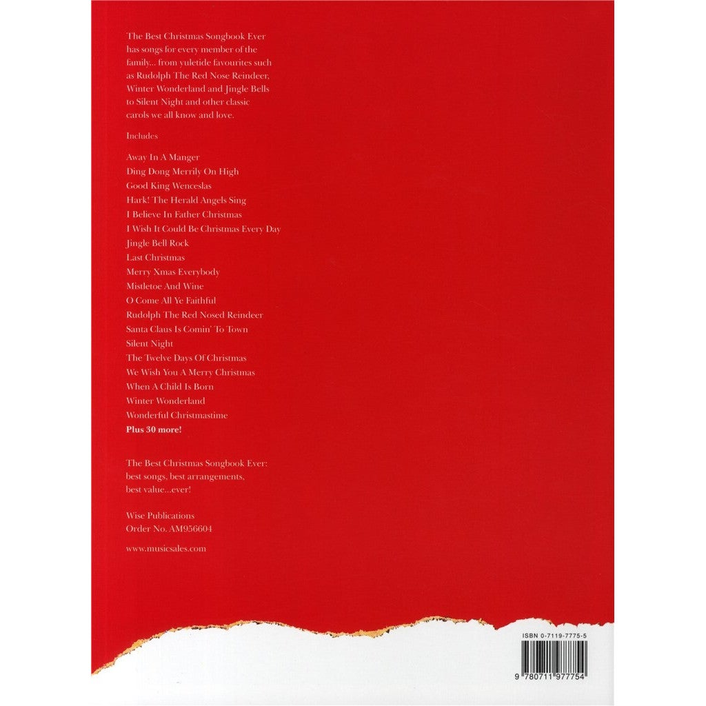 Wise Publications The Best Christmas Songbook Ever voor piano, zang en gitaar