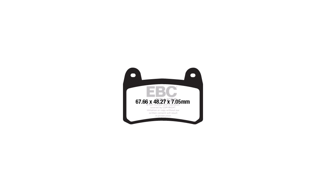 Bremseklodser EBC for, BN 302