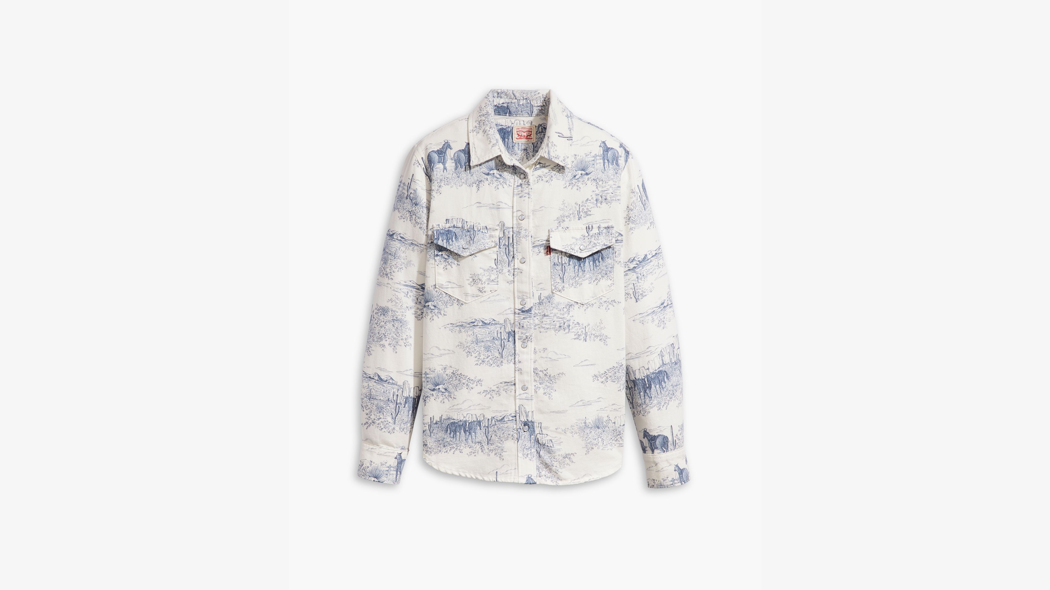 Chemise Western Iconic Lightweight - Western Toile Shirt - Multicolore