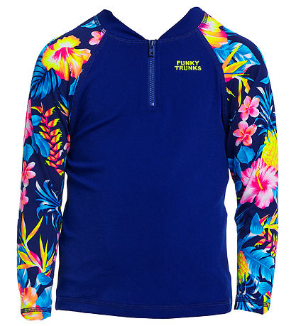Funkita Bådebluse - Zippy Rash - UV50+ - In Bloom