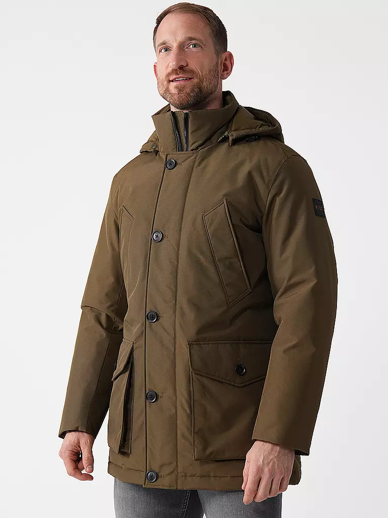 BOSS Parka OSIASS olive