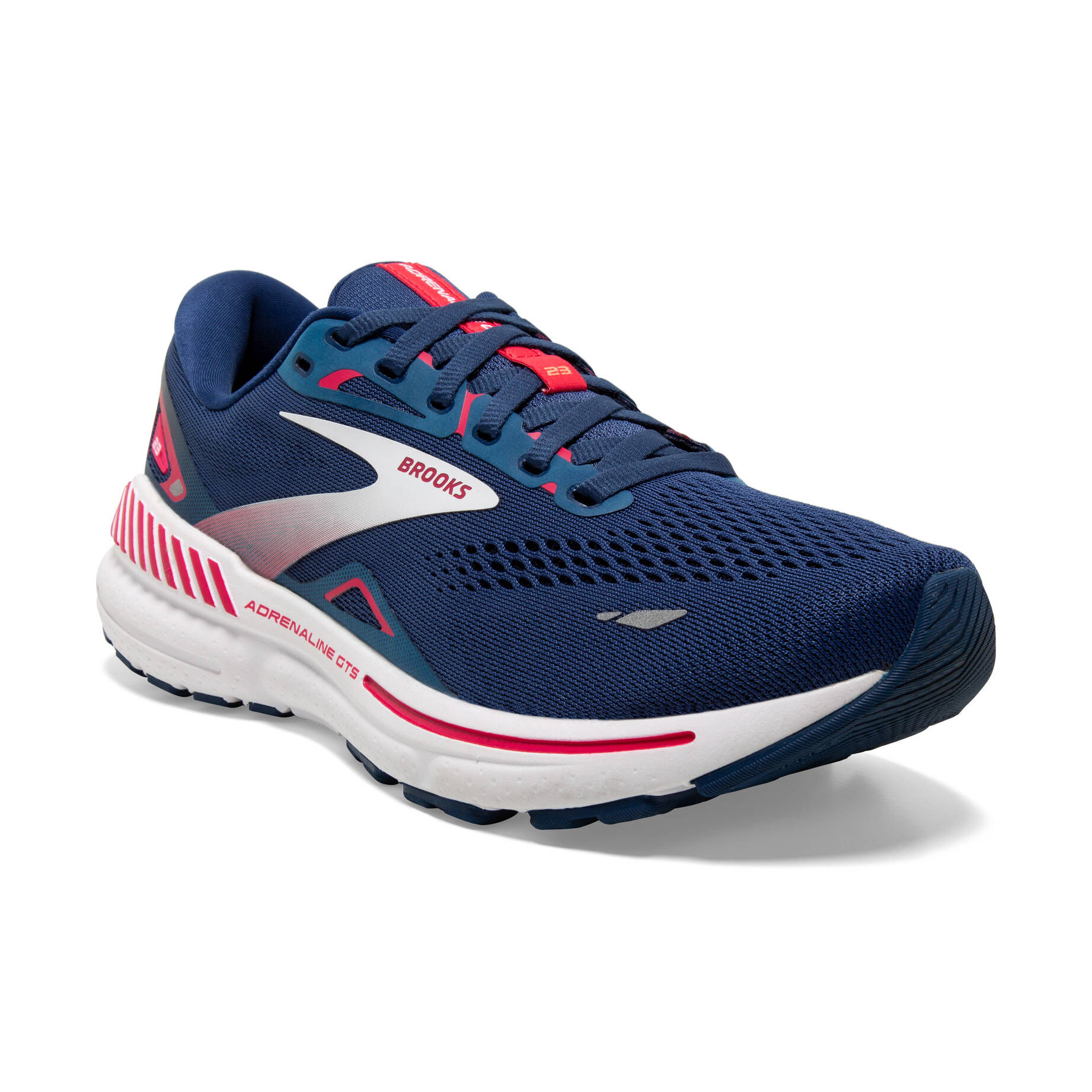 Brooks| Damen Laufschuhe ADRENALINE GTS 23 W blau/beere