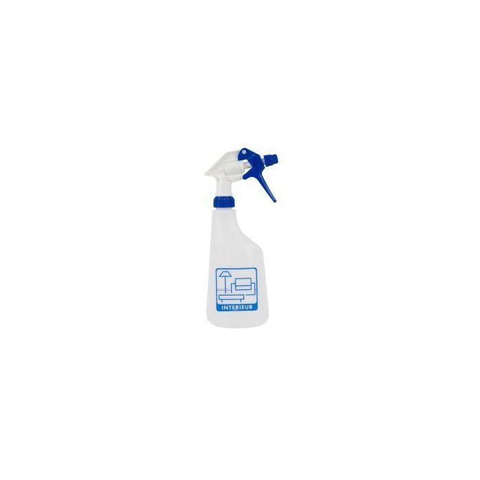 Sprayflacon met sprayer en schaalverdeling compleet 600ml interieur blauwe pictogram (605102)