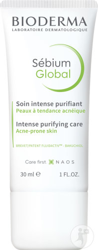 Bioderma Sébium Kérato+ Gel-Crème Anti-Imperfections Tube Canule 30ml