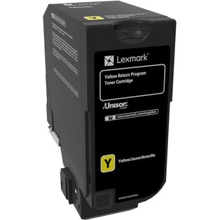 Lexmark 74C20Y0 Cartouche de toner 1 pièce(s) Original Jaune