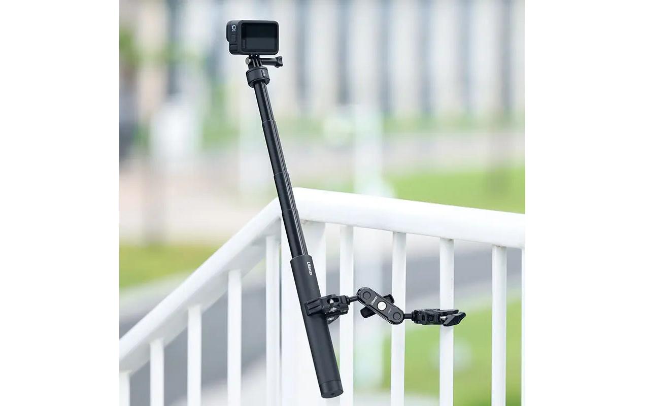 Super-Klemme mit Dual Ballhead Magic ArmUniversal Doppelklammer