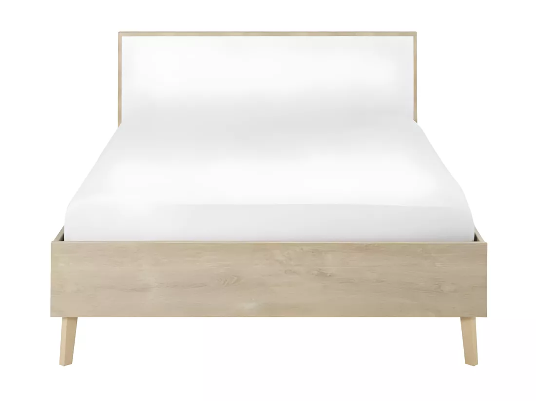 Chambre Adulte Complète (140*200) Chêne blond - ESMEY