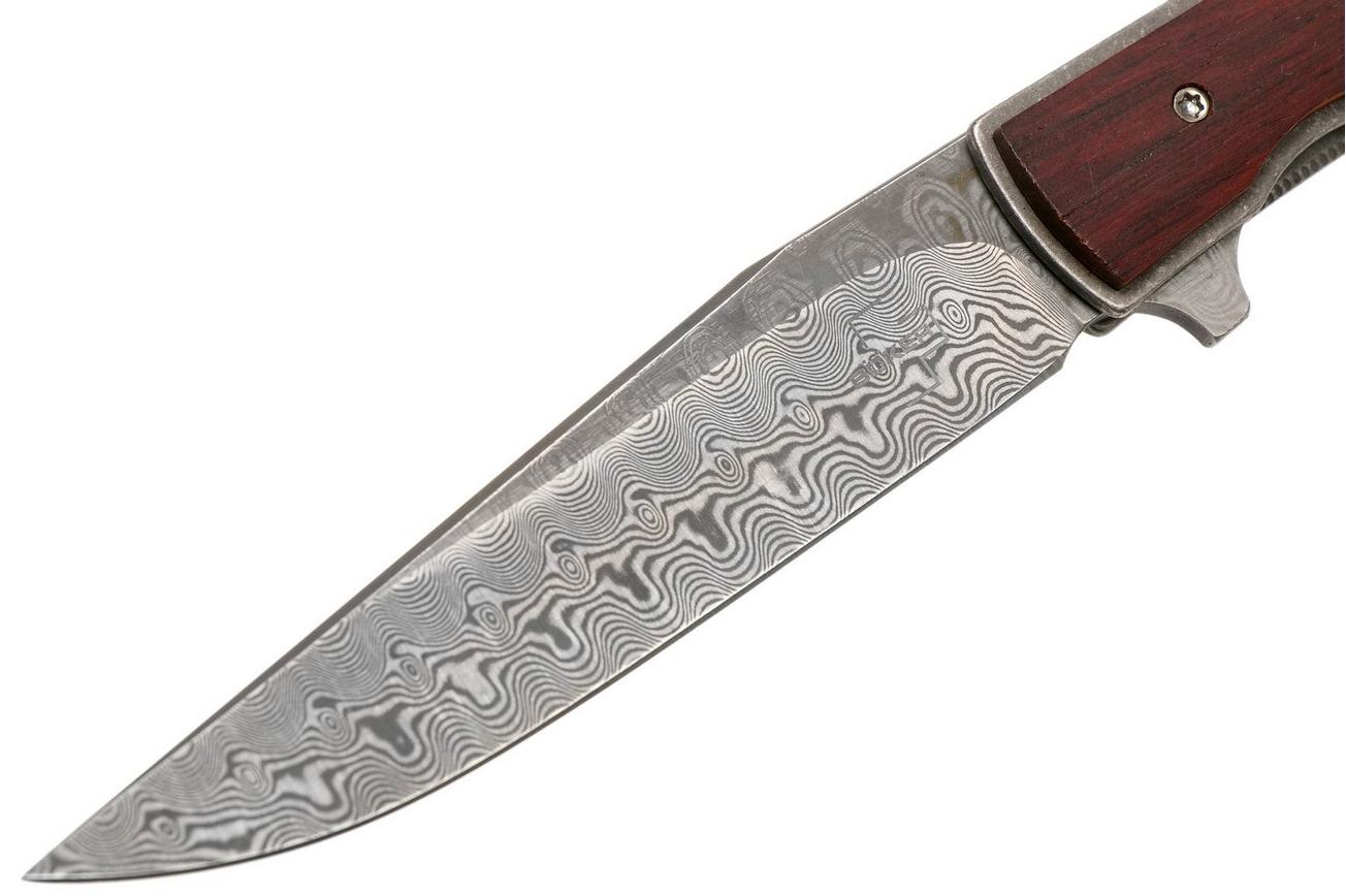 Böker Plus Urban Trapper Cocobolo Damast 01BO176DAM zakmes