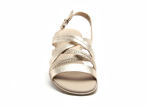 Caprice nu pieds plats femme 28100 or