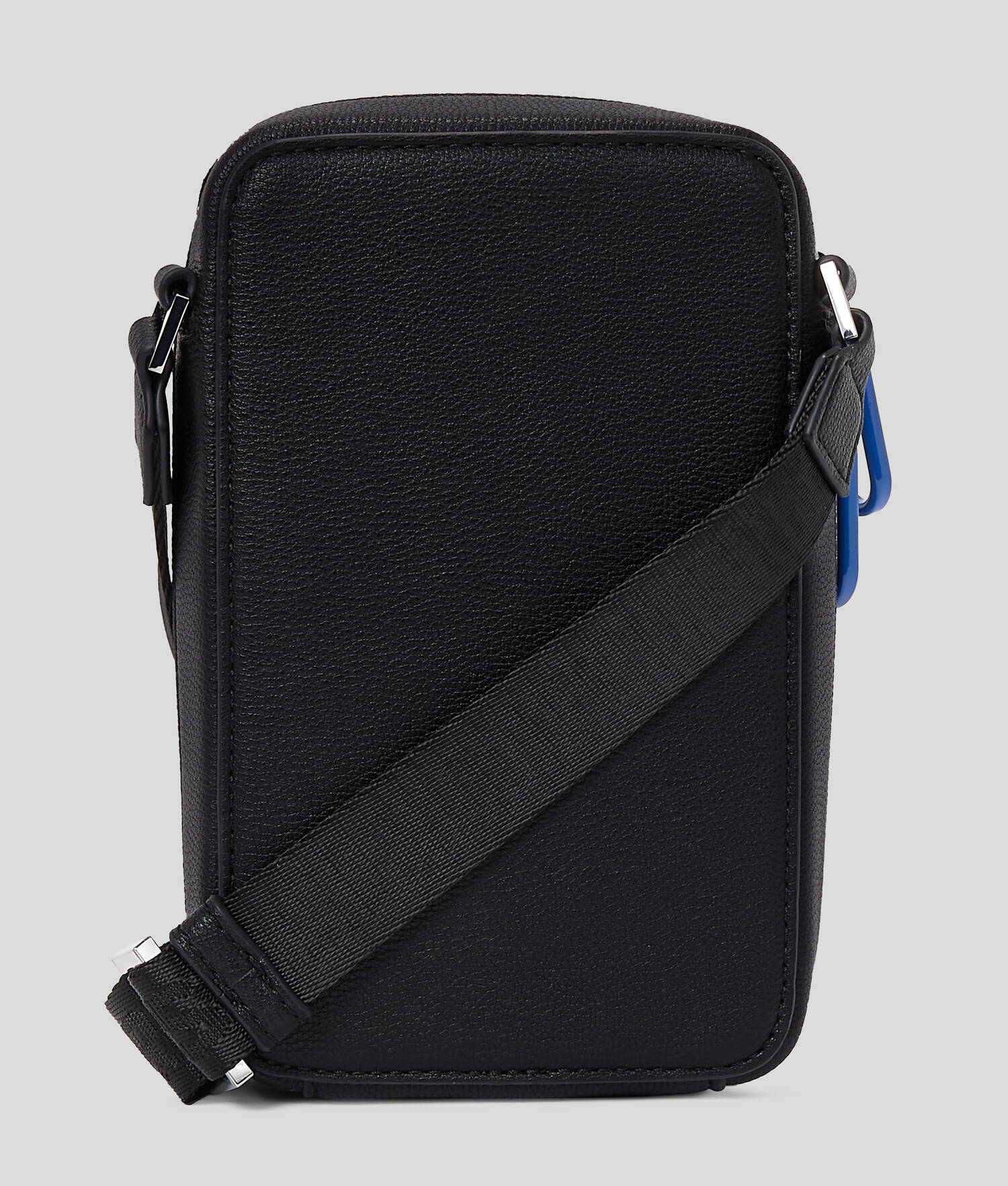 SAC DE REPORTER AVEC LOGO CARRÉ - Noir