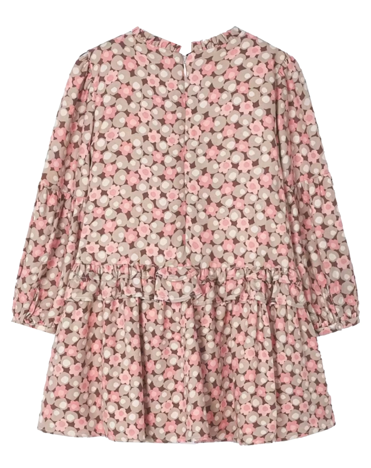 Langarm-Kleid VIELLA in pink