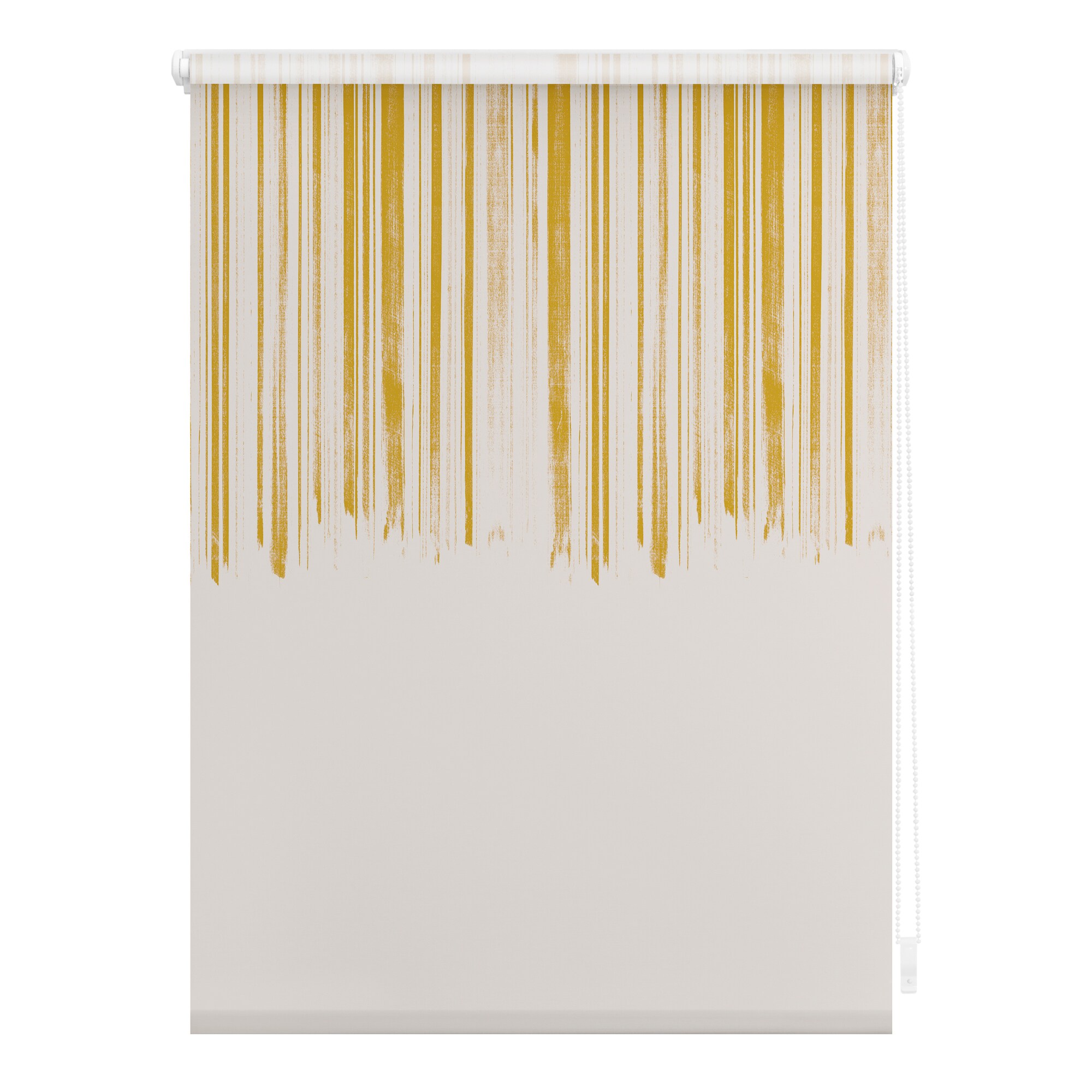 Lichtblick Rollo Klemmfix, ohne Bohren, blickdicht, Flowing Honey- Gelb