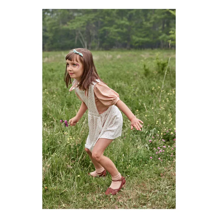 Soor Ploom T-Shirt Rayé Balloon | Orange