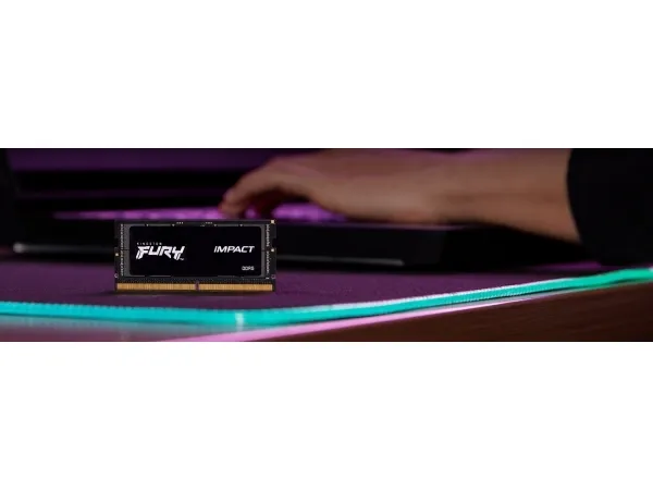 Kingston FURY Impact - DDR5 - sæt - 64 GB: 2 x 32 GB - SO DIMM 262-PIN - 4800 MHz / PC5-38400 - CL38 - 1.1 V - ikke bufferet - on-die ECC
