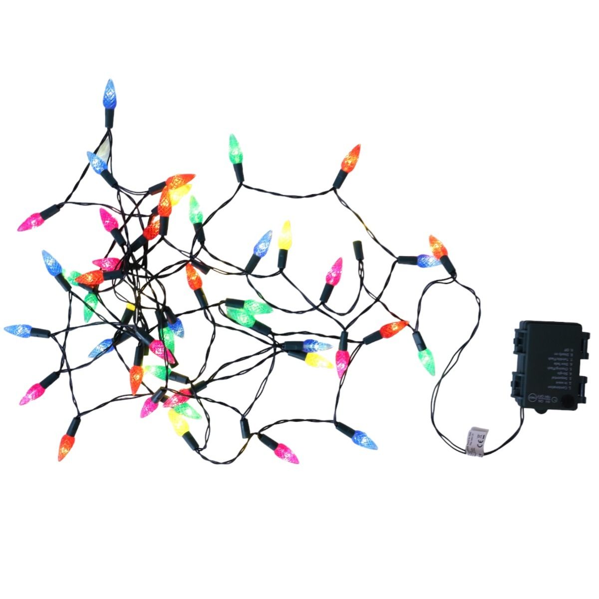 Guirlande lumineuse lampions multicolores Atelier jasmin