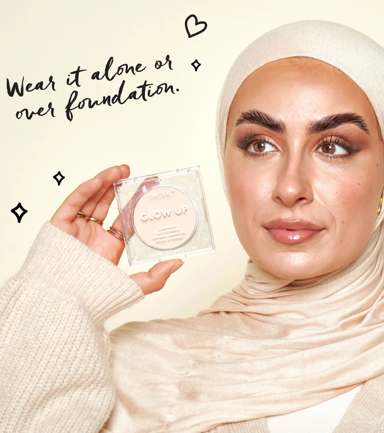 Technic Cosmetics - *Sundrenched* - Pó facial luminoso Glow Up - Light
