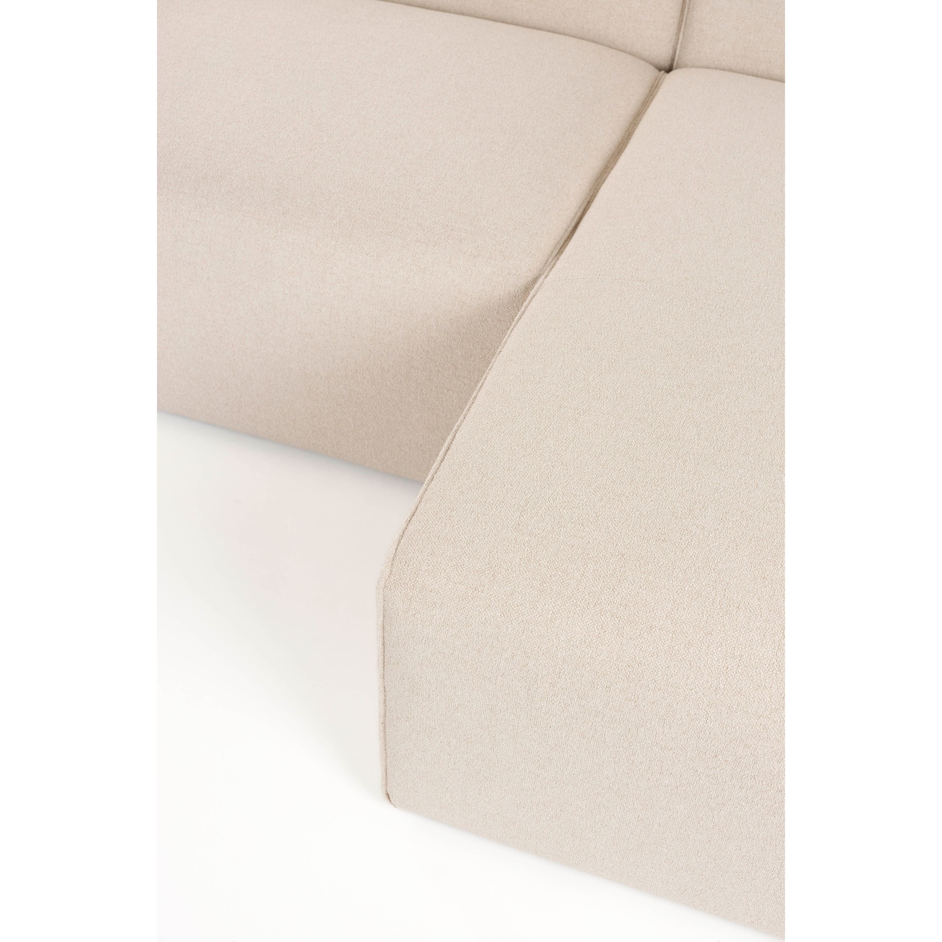 Zuiver Sofa Milka 4,5-zitsbank Chaise longue Rechts Zand - CrÃ¨me