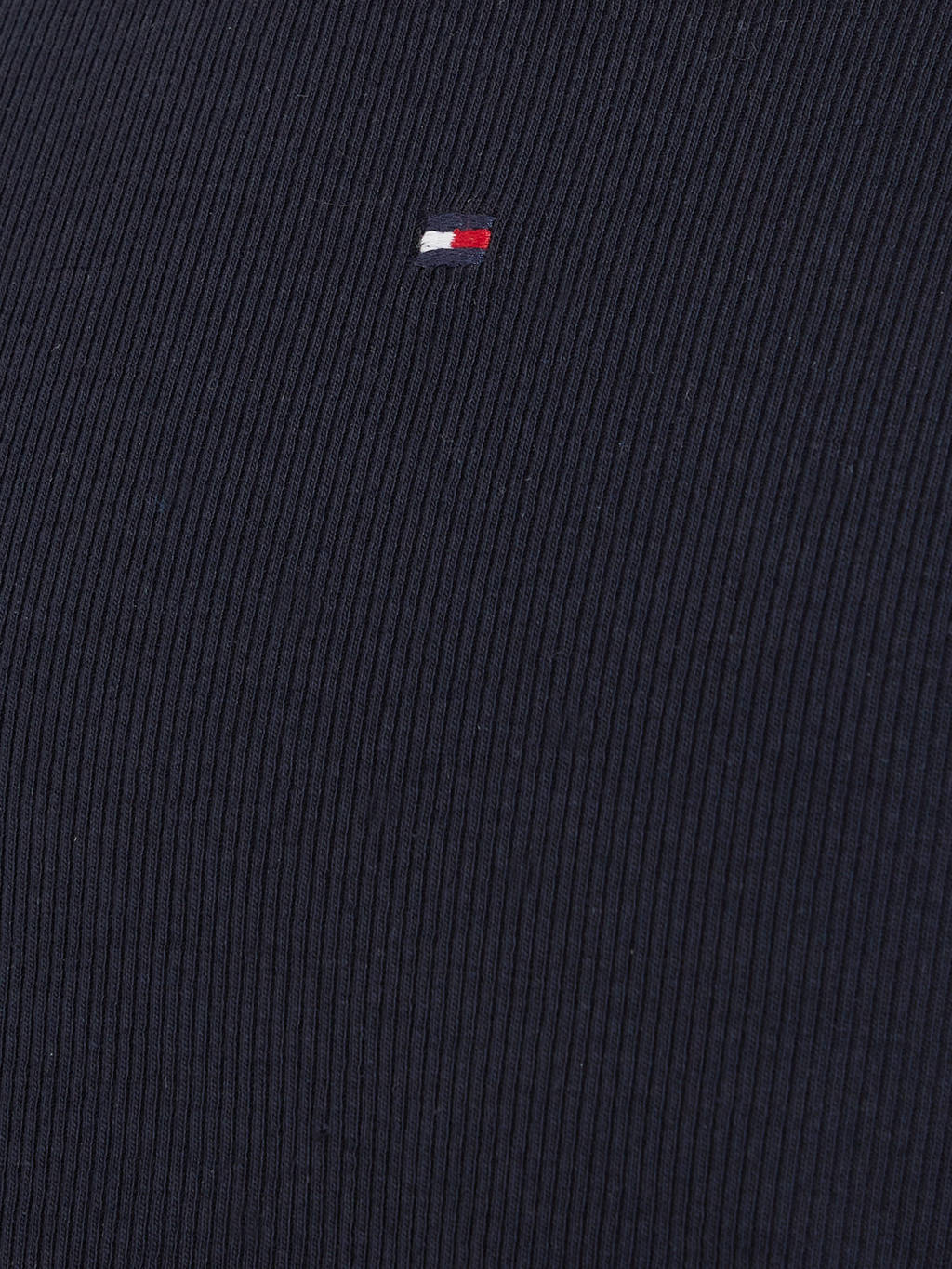 Tommy Hilfiger longsleeve ESSENTIAL RIB donkerblauw