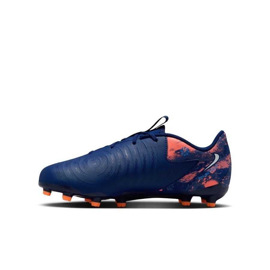 Nike Phantom GX II Academy MG Erling Haaland Personal Edition - Bleu/Chrome Enfant ÉDITION LIMITÉE