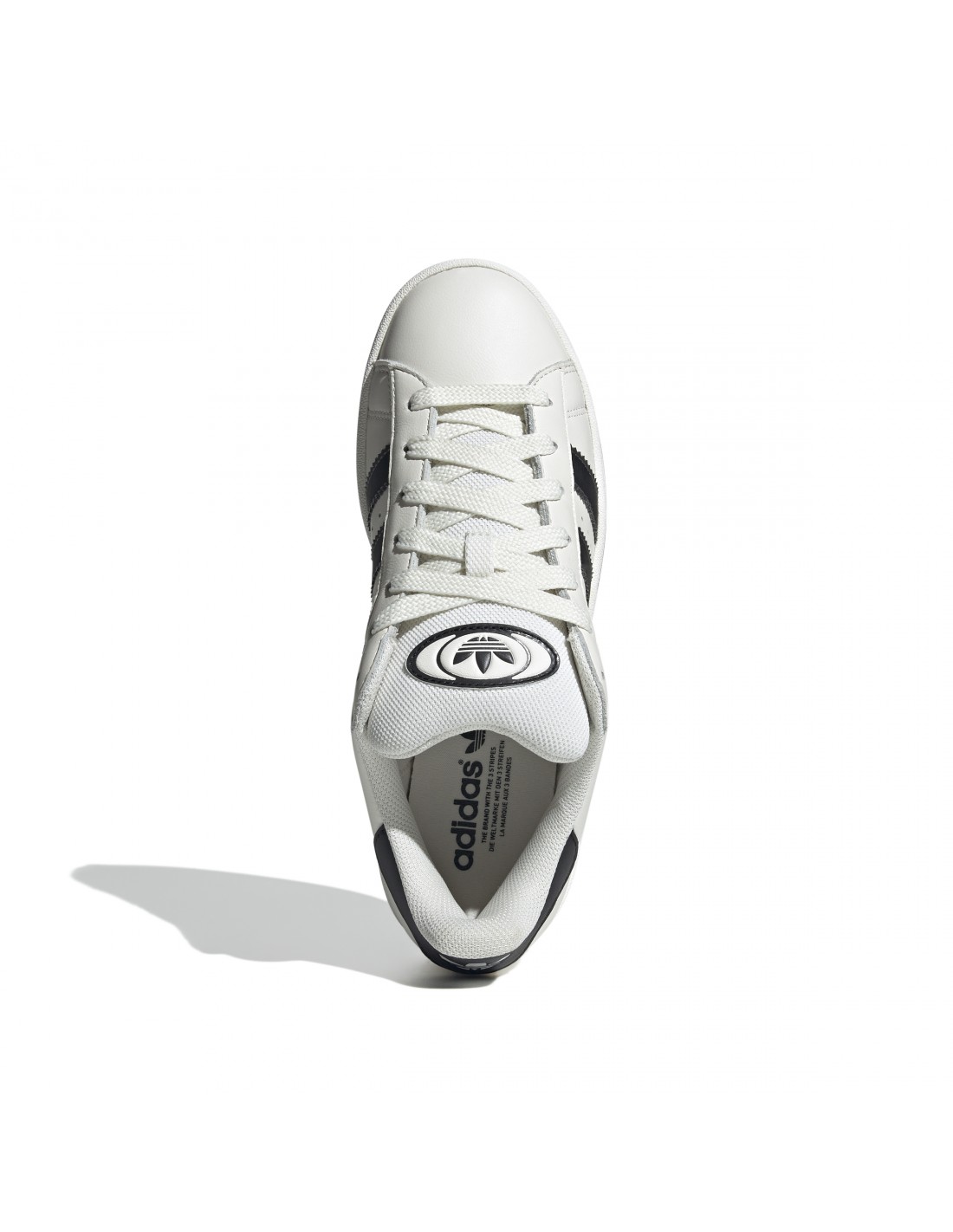 adidas Sneakers Mixte Campus 00s Cuir blanc cassé / noir