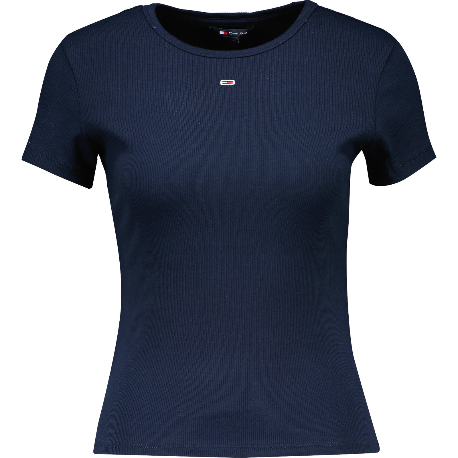 Tommy Jeans Damen-T-Shirt Slim Ess Rib
