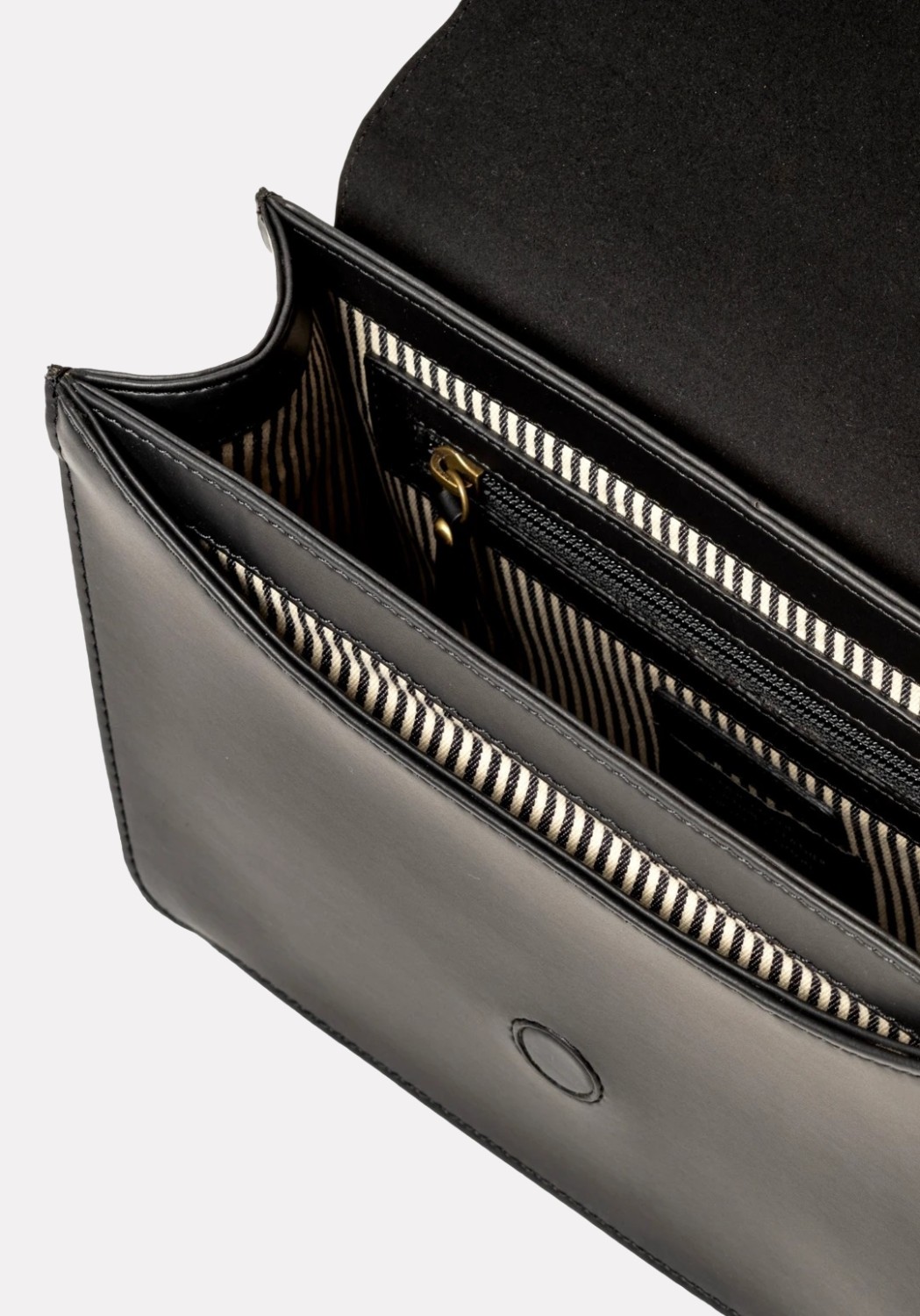 O My Bag Handtasche Audrey Apple Leather Black