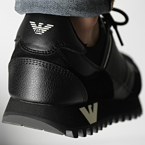 Baskets X4X616-XN632 Black Off White