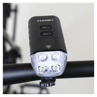 Éclairage Avant Rechargeable Neatt Quadri 1600 lm