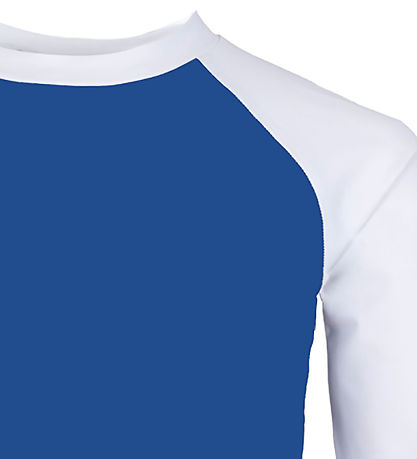 Petit Crabe Badeshirt - Raglan - UV50+ - Sapphire/White