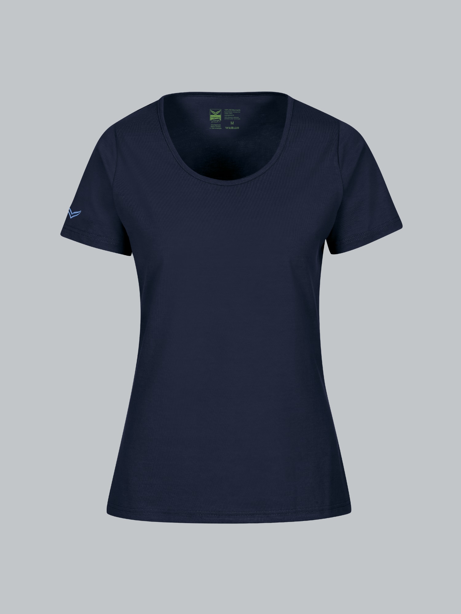 T-Shirt aus Biobaumwolle Navy-C2C