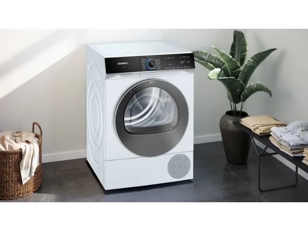 Siemens iQ700 WQ46B2C40 - Tørremaskine - Wi-Fi - højde: 85 cm - frontbetjening - hvid