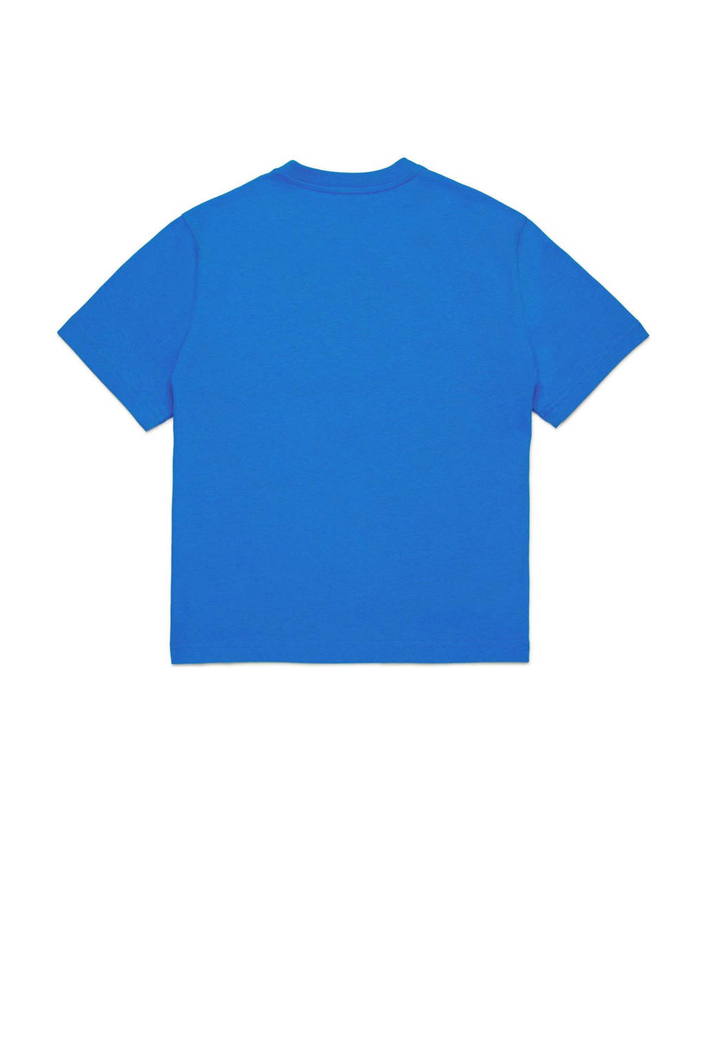 Diesel T-shirt met logo blauw