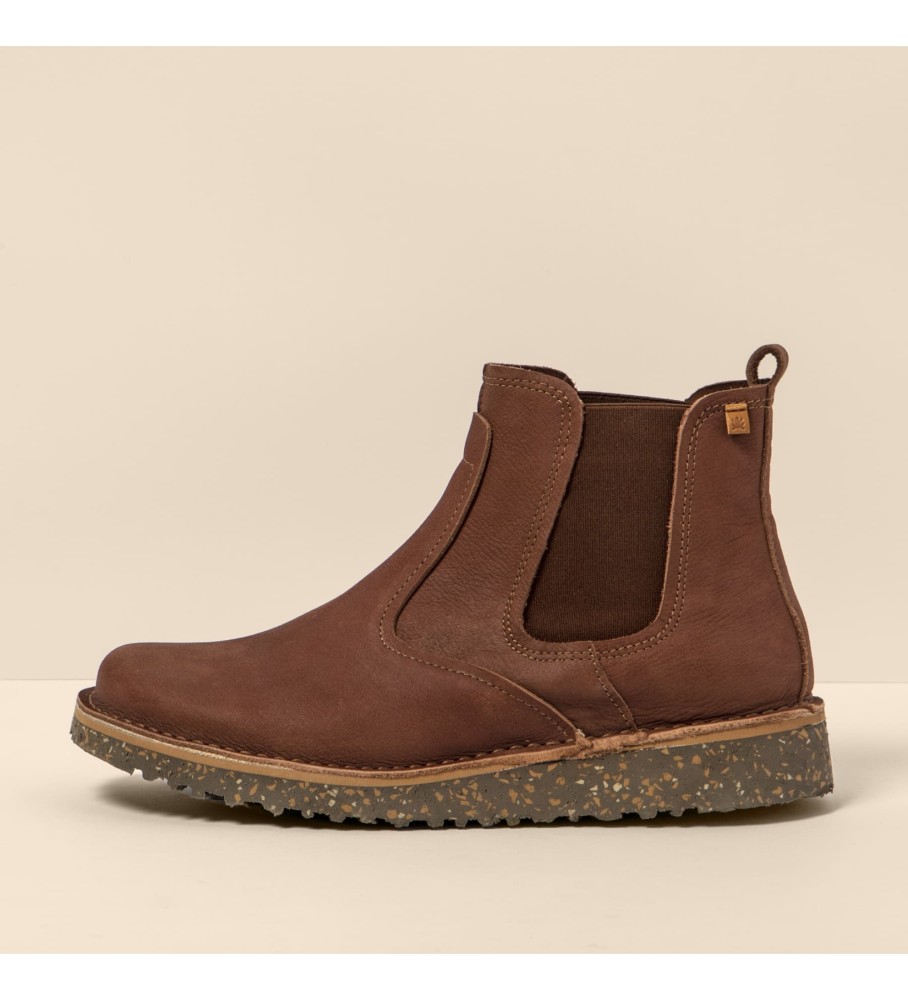 Botas de couro marrom The Naturalist Felsen N5632