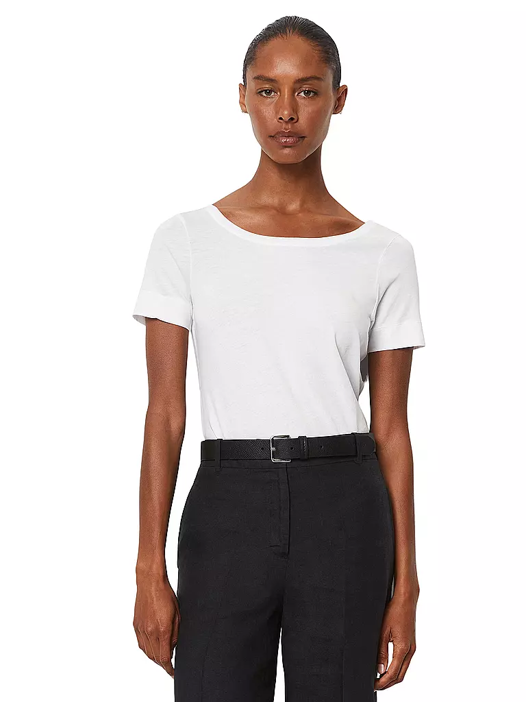 MARC O'POLO T-Shirt weiss