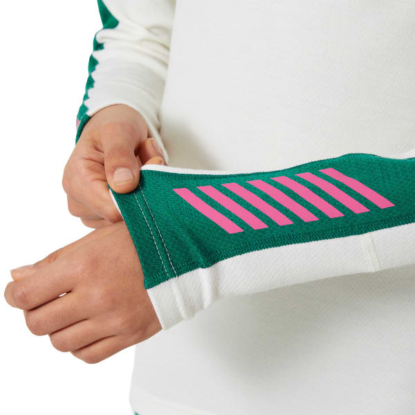 Ensemble thermique HELLY HANSEN JR LIFA MERINO MIDWEIGHT SET EMERALD