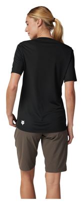Maillot Manches Courtes Fox Ranger Taunt Femme Noir