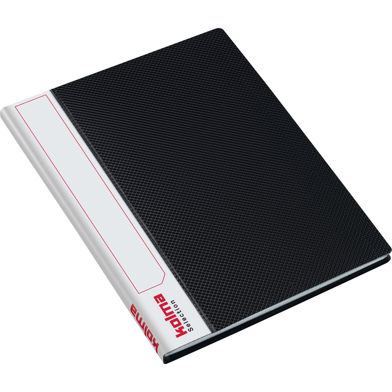 Kolma Sichtbuch Selection, 20 Taschen, A5, schwarz