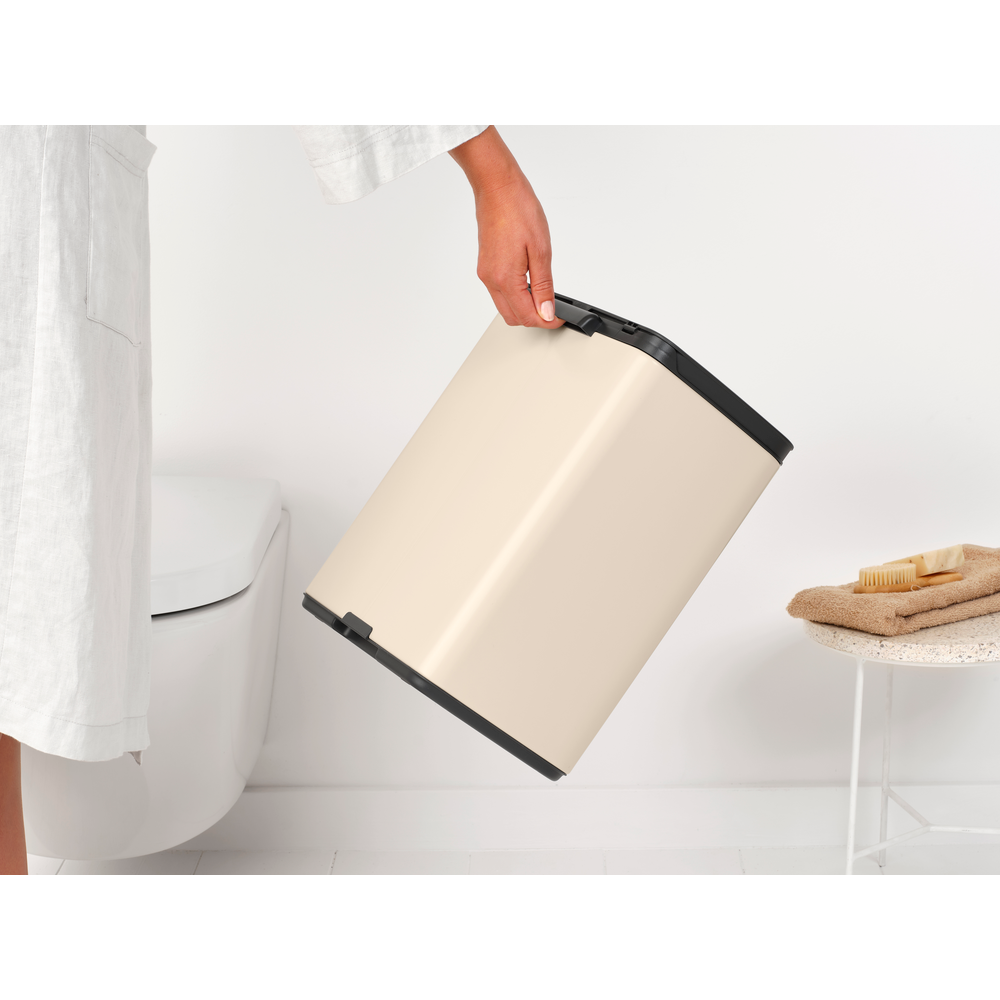 Brabantia Bo Prullenbak 12 L- Soft Beige