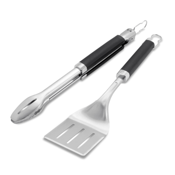 Weber barbecue tang- en spatelset RVS 46 x 10 x 5 cm