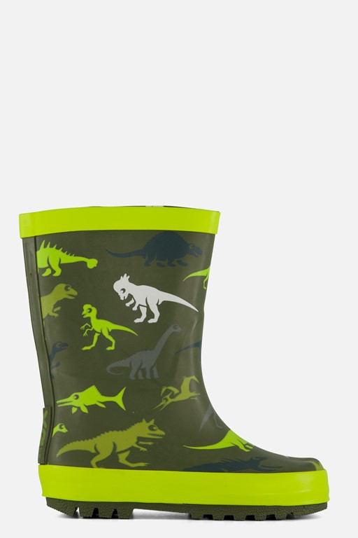 XQ Footwear Dino Regenlaarzen groen