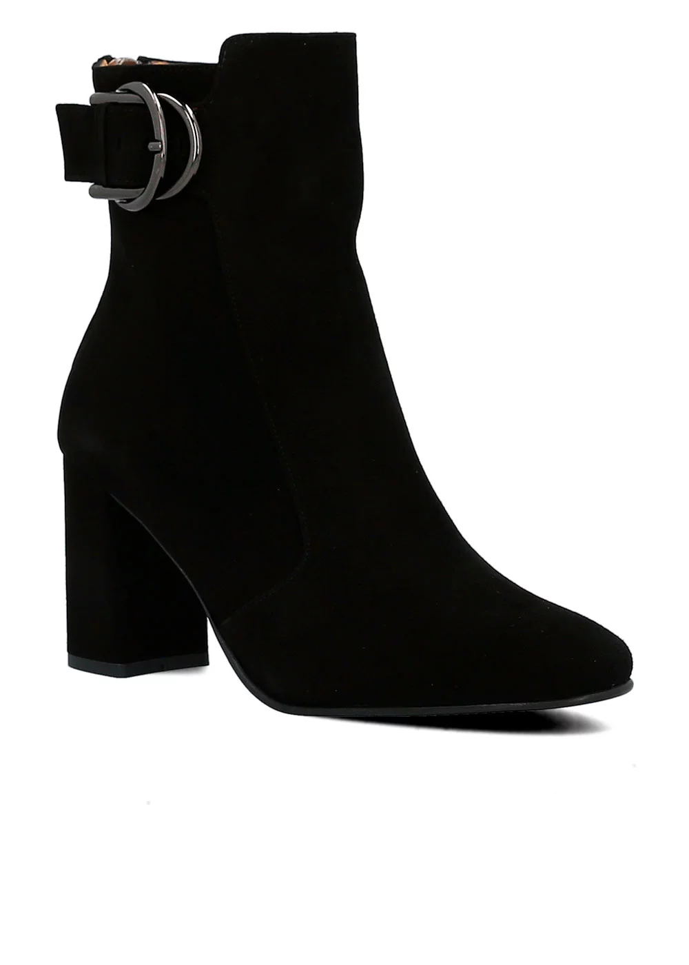 BOOTS VALMY VELOURS NOIR
