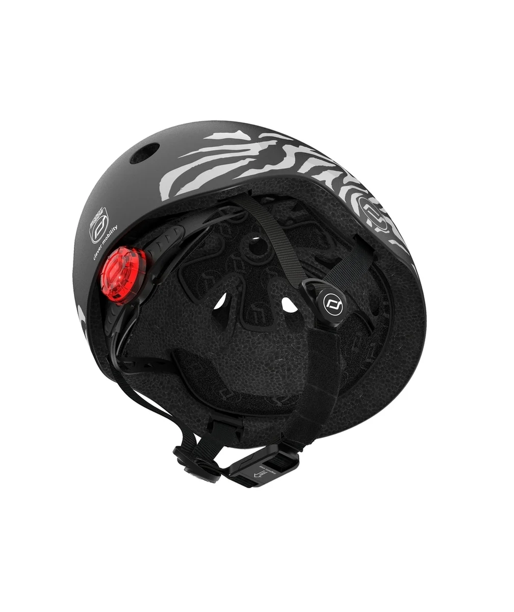SCOOT AND RIDECASQUE XS MOTIF LIFESTYLE ZÈBRE