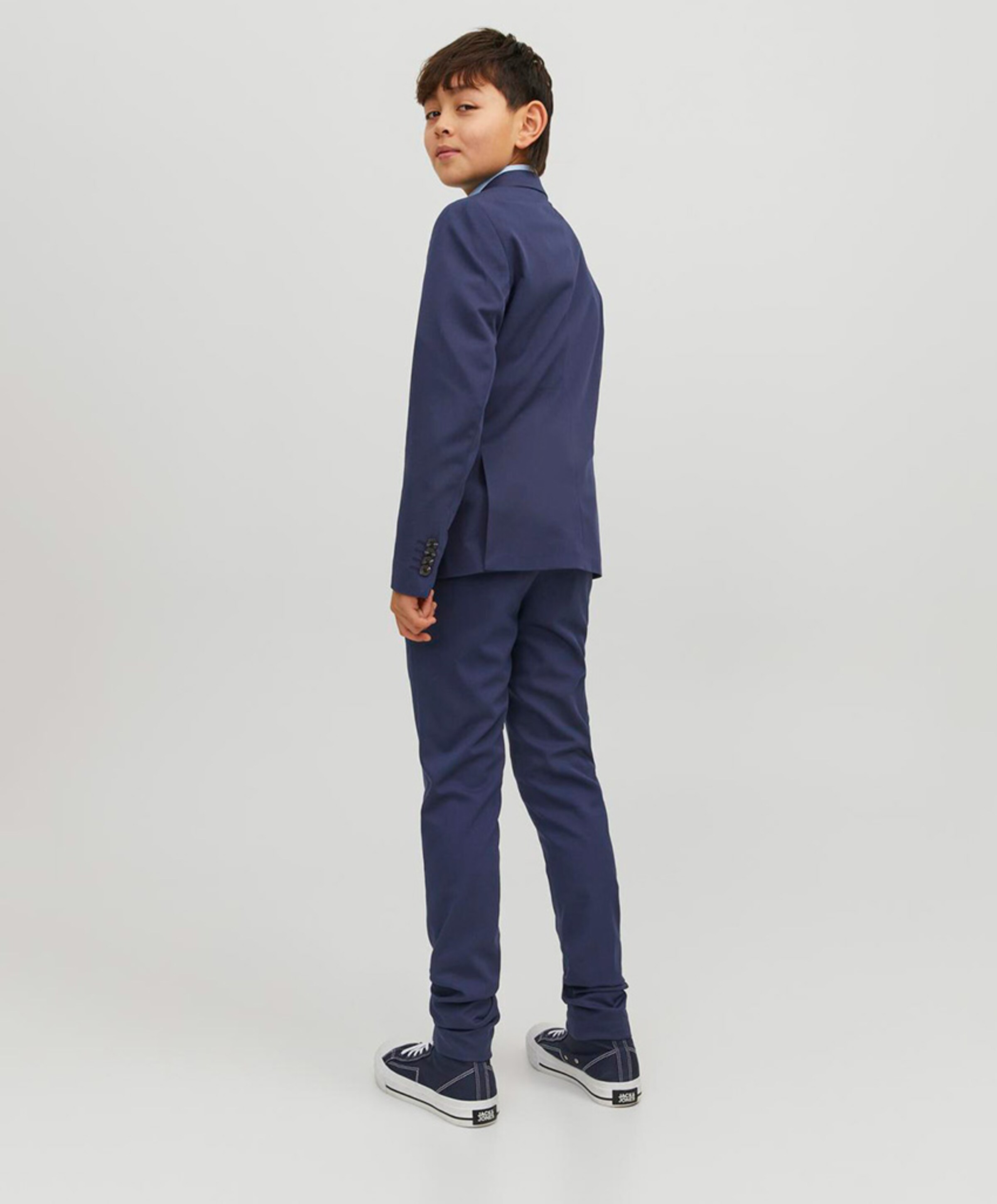 Jack & Jones JPRSOLAR TROUSER NOOS JNR jongens broek blauw
