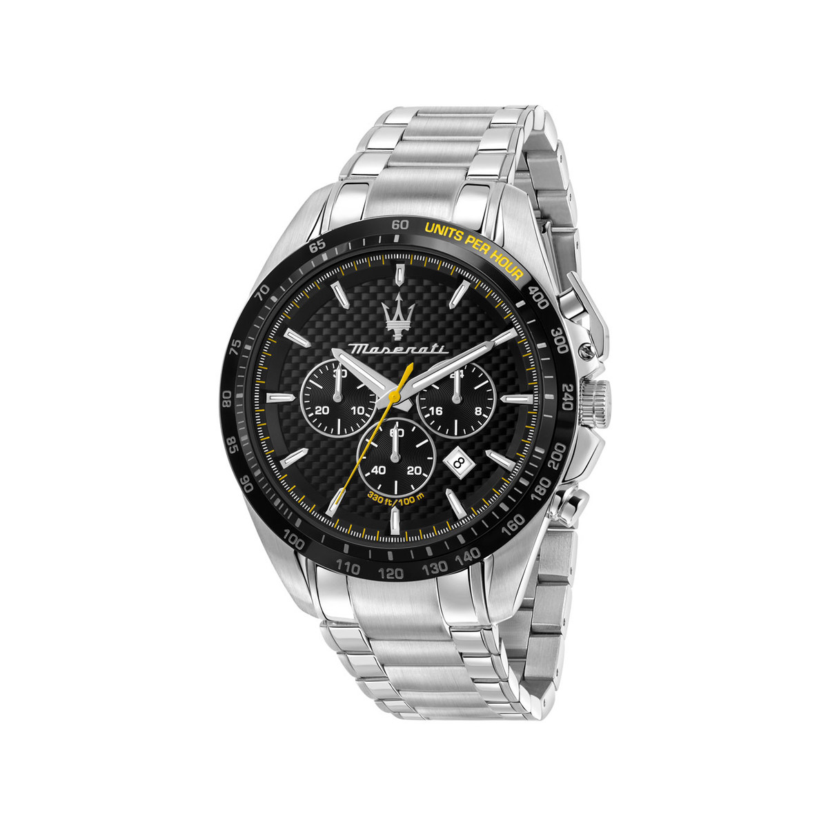 Montre MASERATI homme bracelet acier inoxydable gris