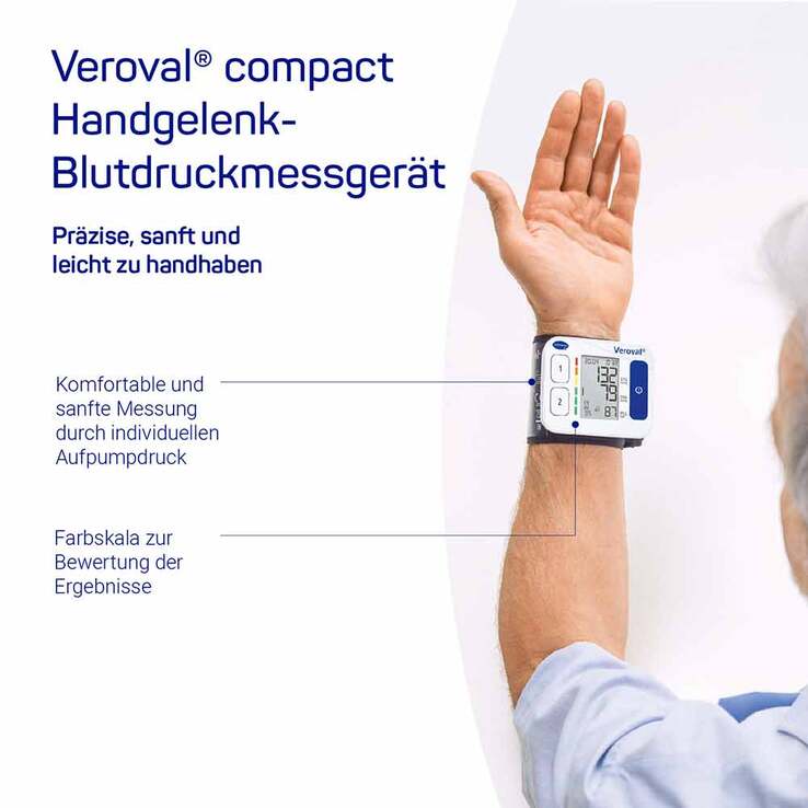 Veroval® compact Handgelenk-Blutdruckmessgerät, 1 St